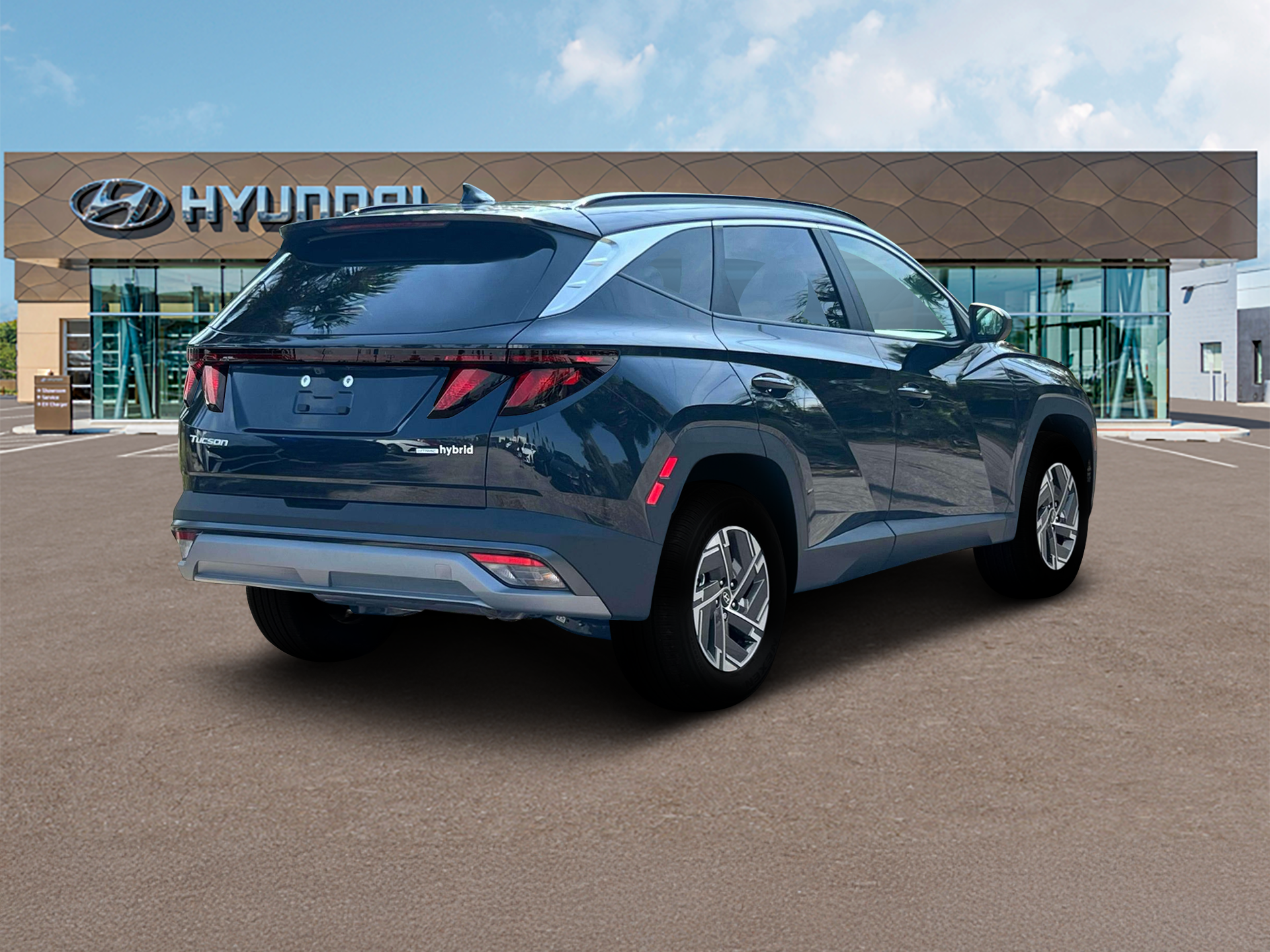 2025 Hyundai TUCSON HYBRID Blue