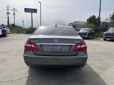2011 Mercedes-Benz E-Class E 350 4MATIC® Luxury Sedan