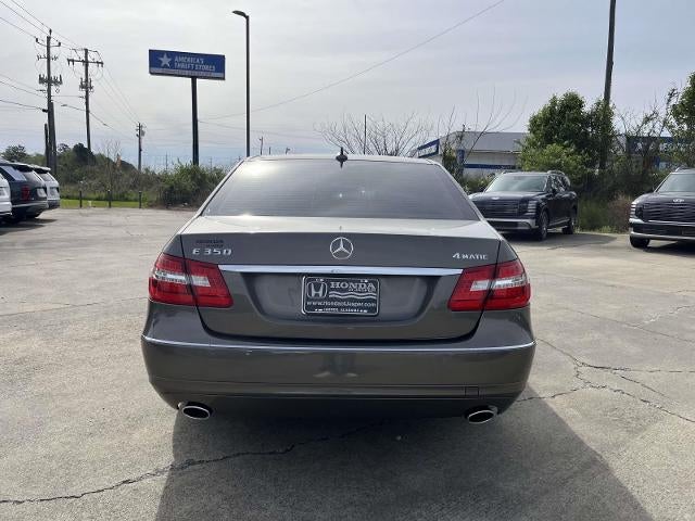 2011 Mercedes-Benz E-Class E 350 4MATIC® Luxury Sedan