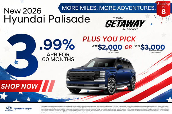 Palisade APR Offer