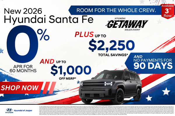 Santa Fe APR Offer