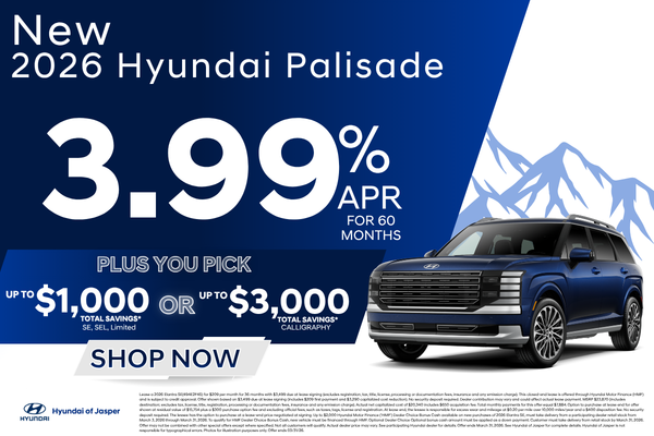 New 2026 Hyundai Palisade