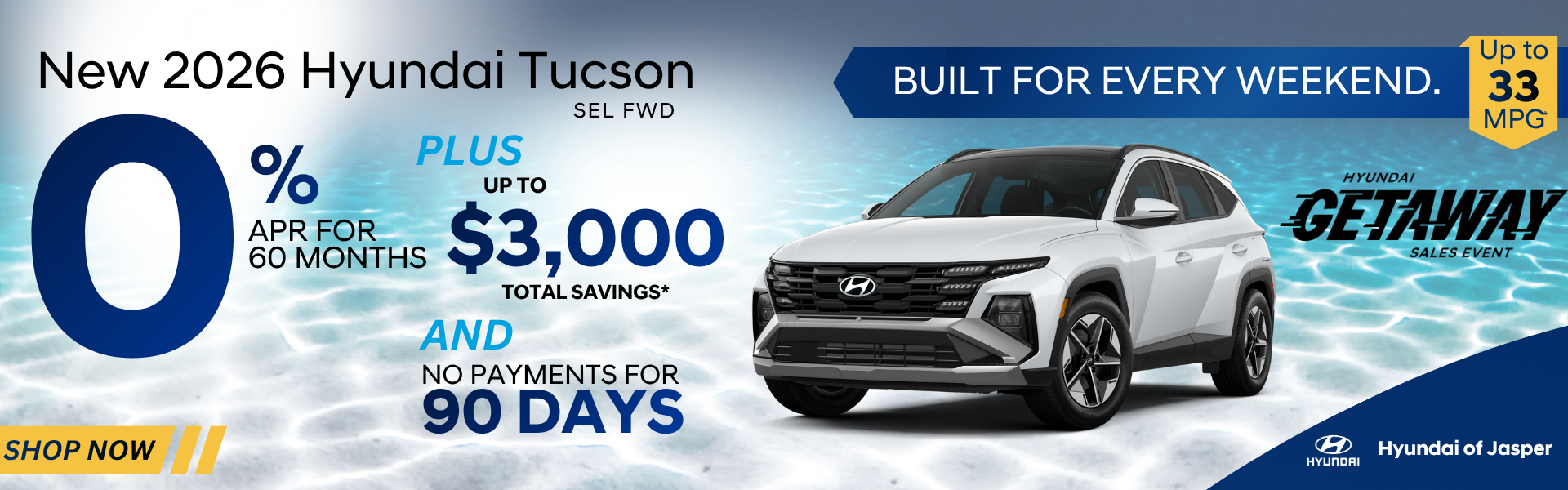 Hyundai Tucson APR Offer