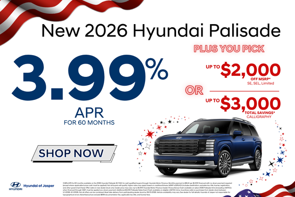 2026 Hyundai Palisade APR Offer
