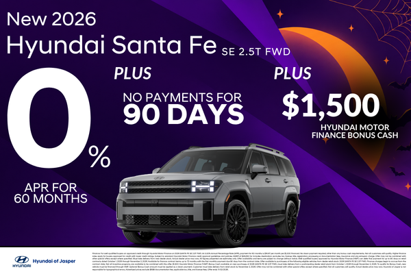 Santa Fe APR Offer - Oct 26