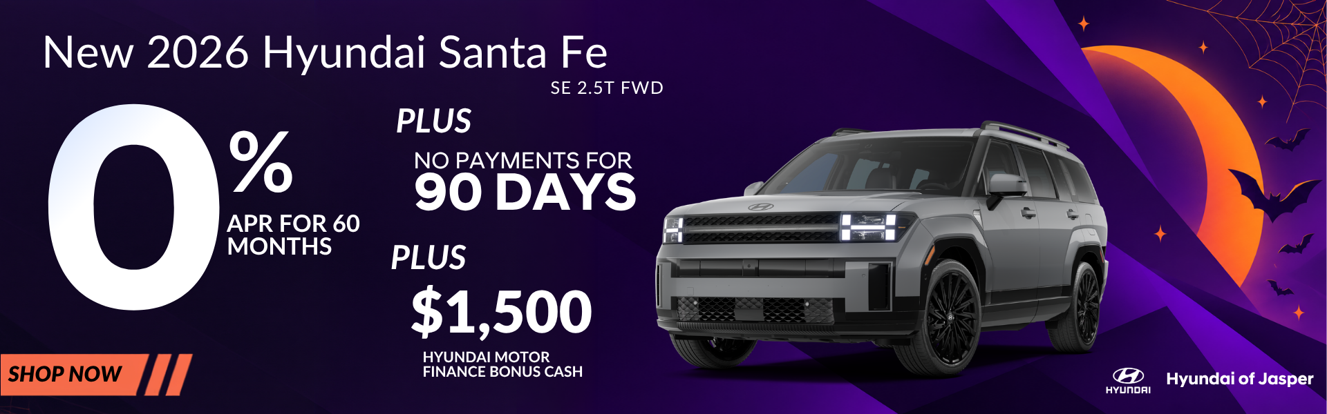 Santa Fe APR Offer - Oct 26